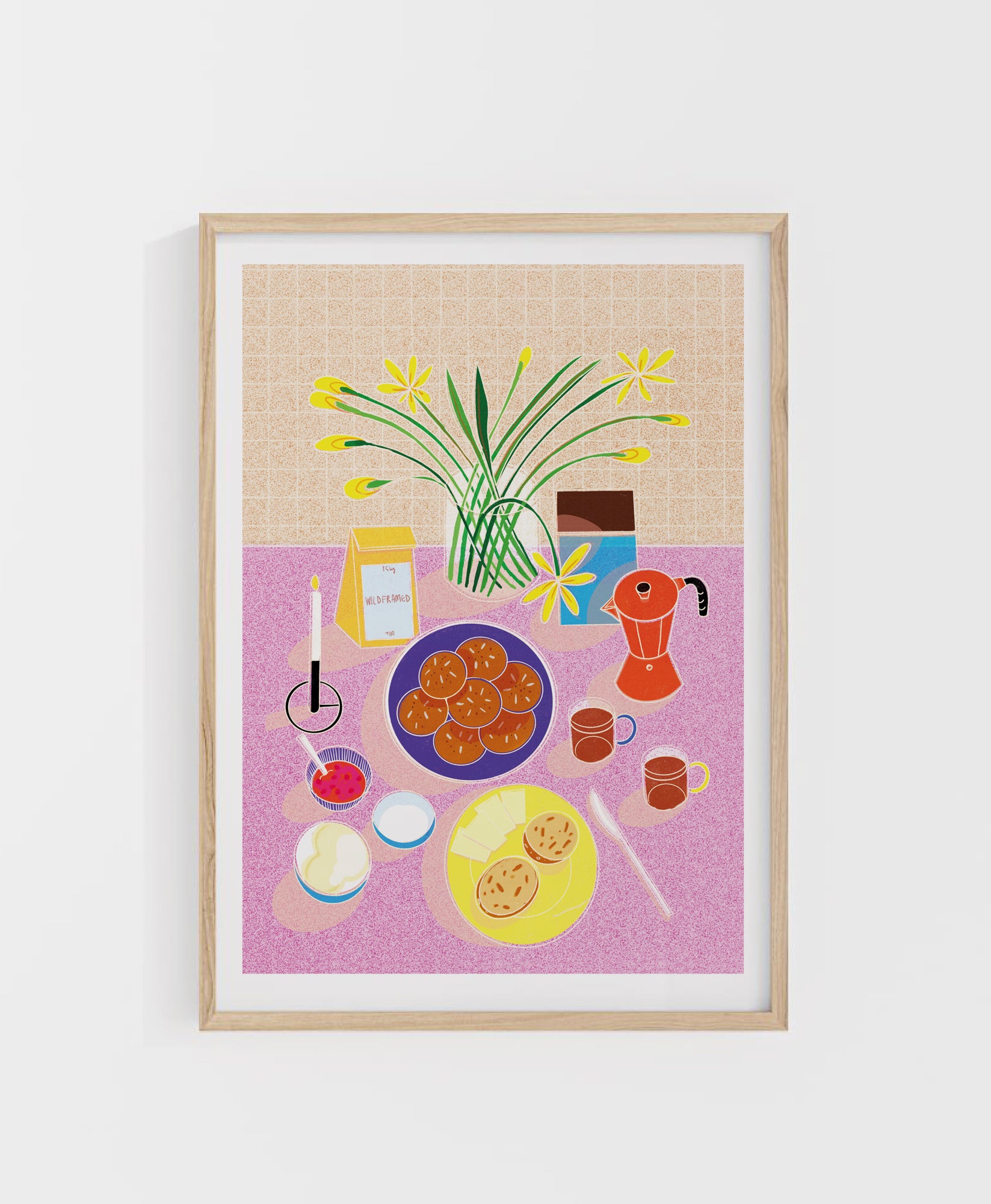 Fine Art Print- A4- Coffee Time