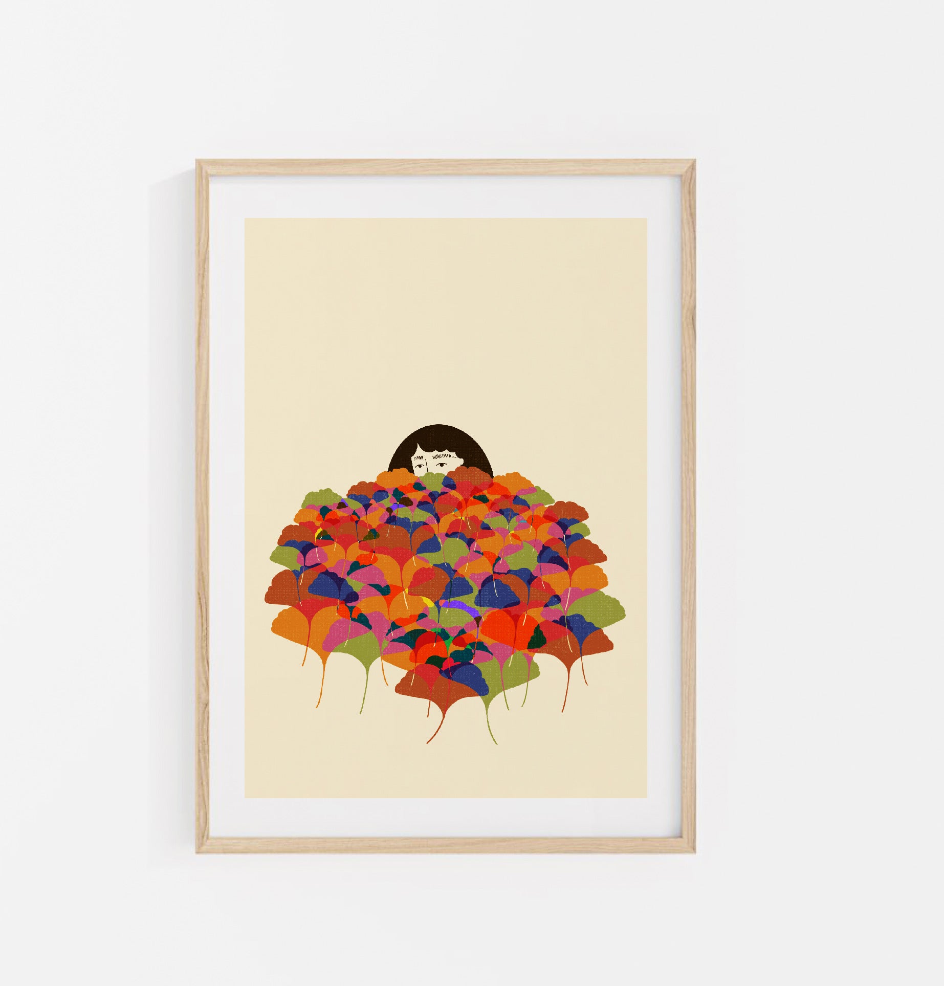 Fine Art Print- A4-Fallen Leaves