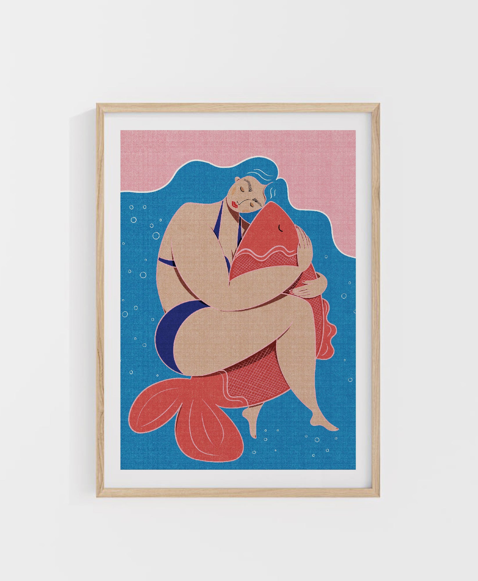 Fine Art Print- A4- Holding Time