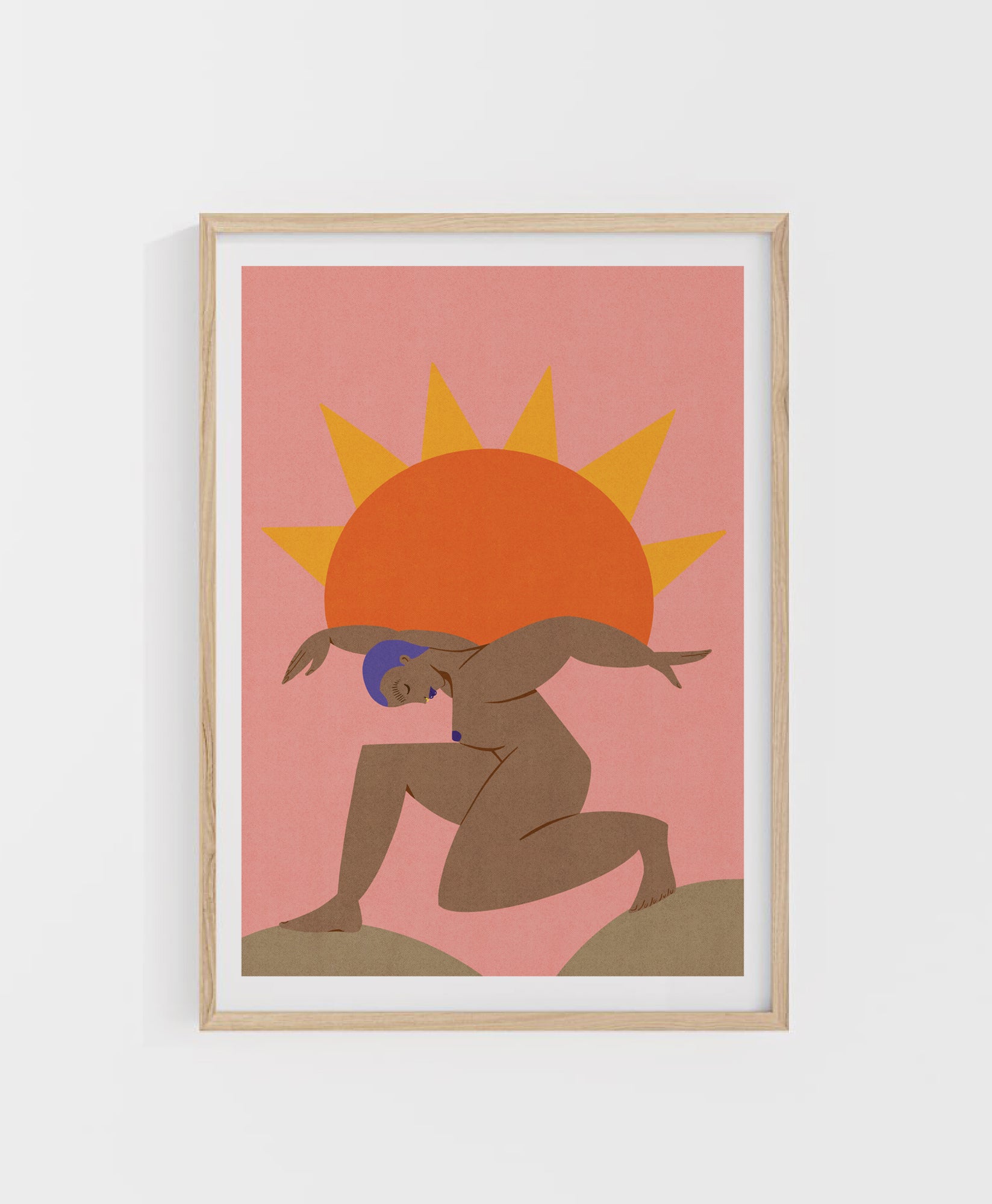 Fine Art Print- A4- I shine