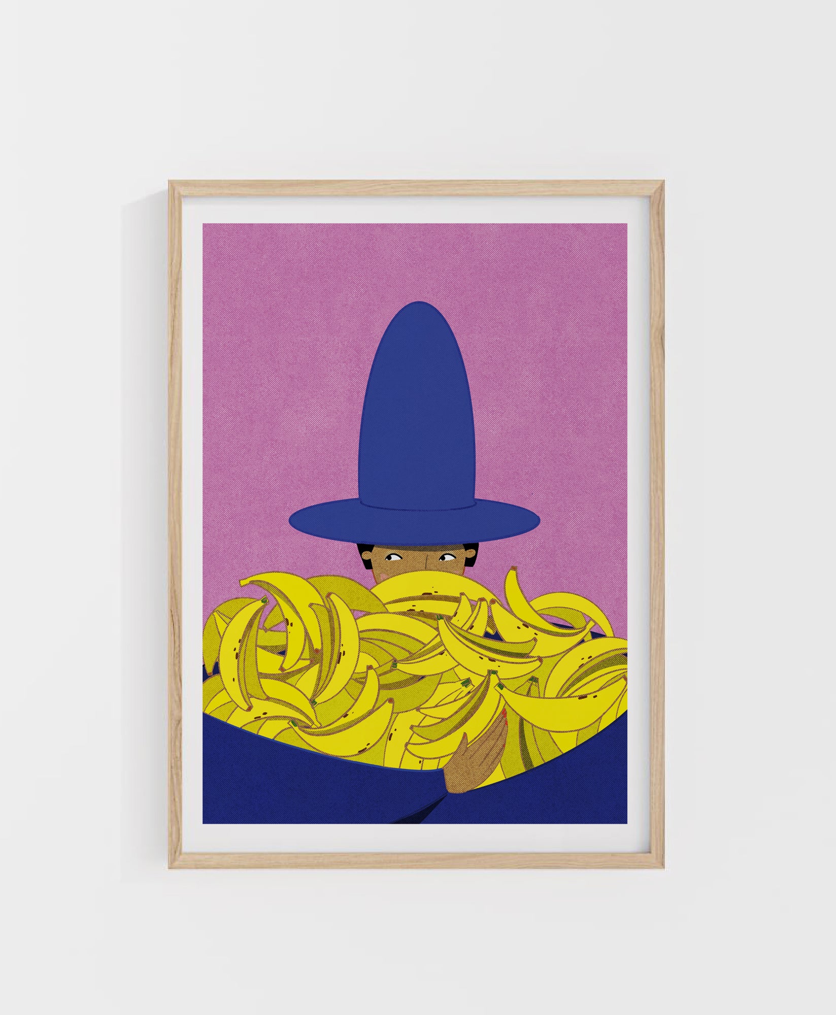 Fine Art Print- A4- Mi Bananas