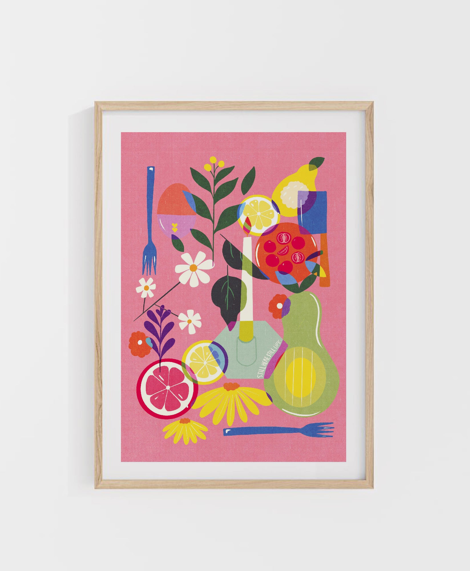 Fine Art Print- A4-Frühstück mit Avokado